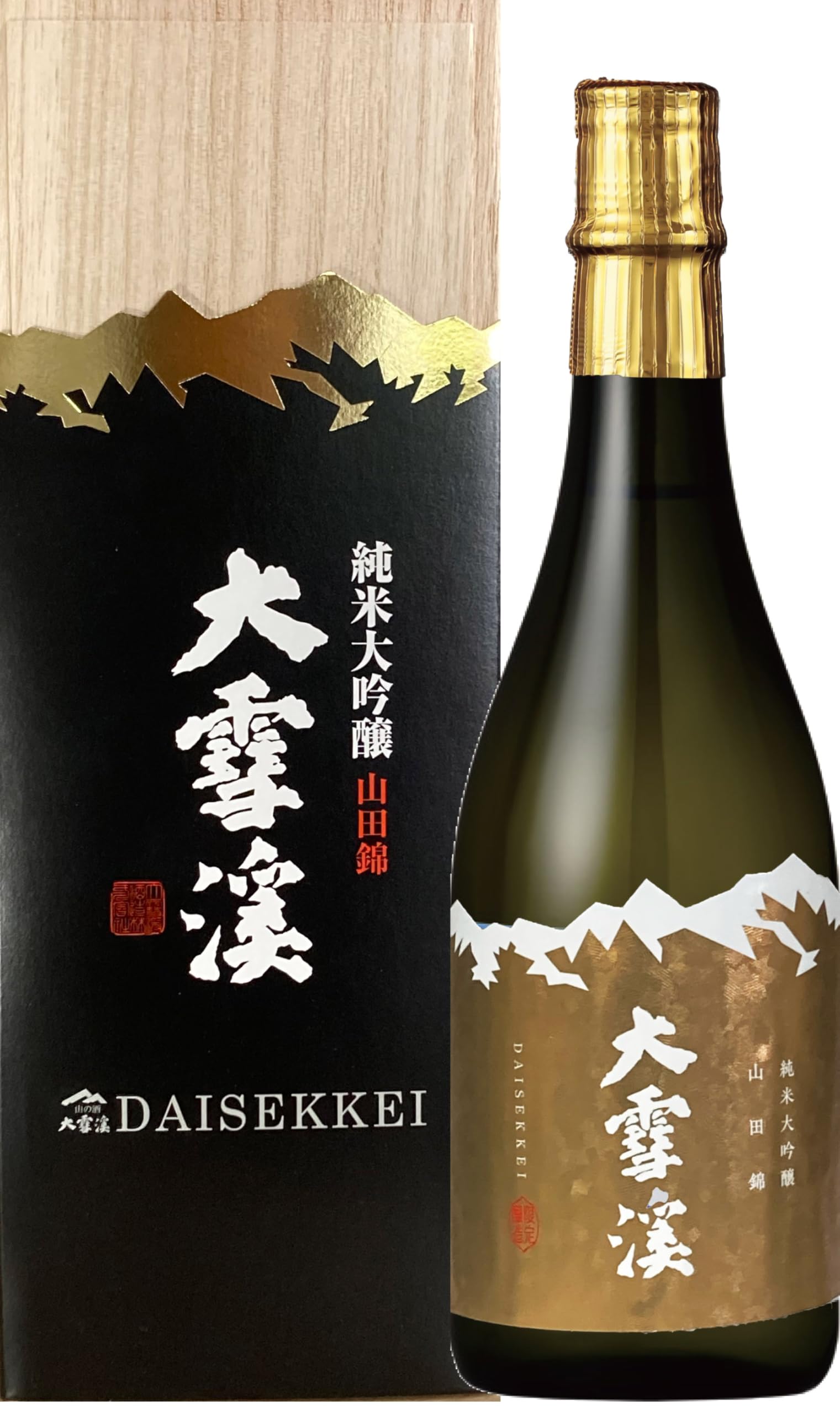 Amazon.co.jp: 大雪渓酒造 大雪渓 純米大吟醸 720ml 日本酒 優秀賞受賞
