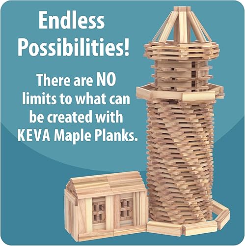 Miniatura 8 de KEVA 63015 Maple 1000 - Juego de tablas con cubo