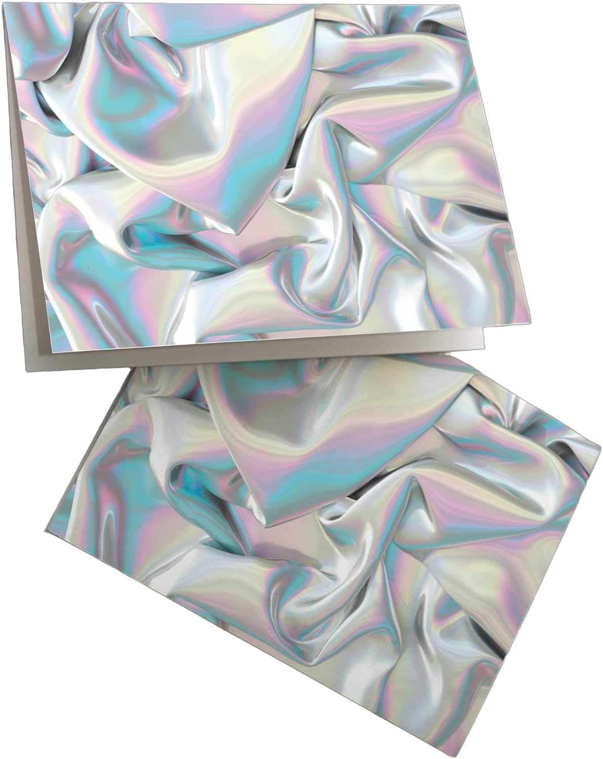 Ritzy Rose All Occasion Greeting Cards - 24 Assorted Blank Cards with White Envelopes - Birthday Thank You Just Because (Holographic)