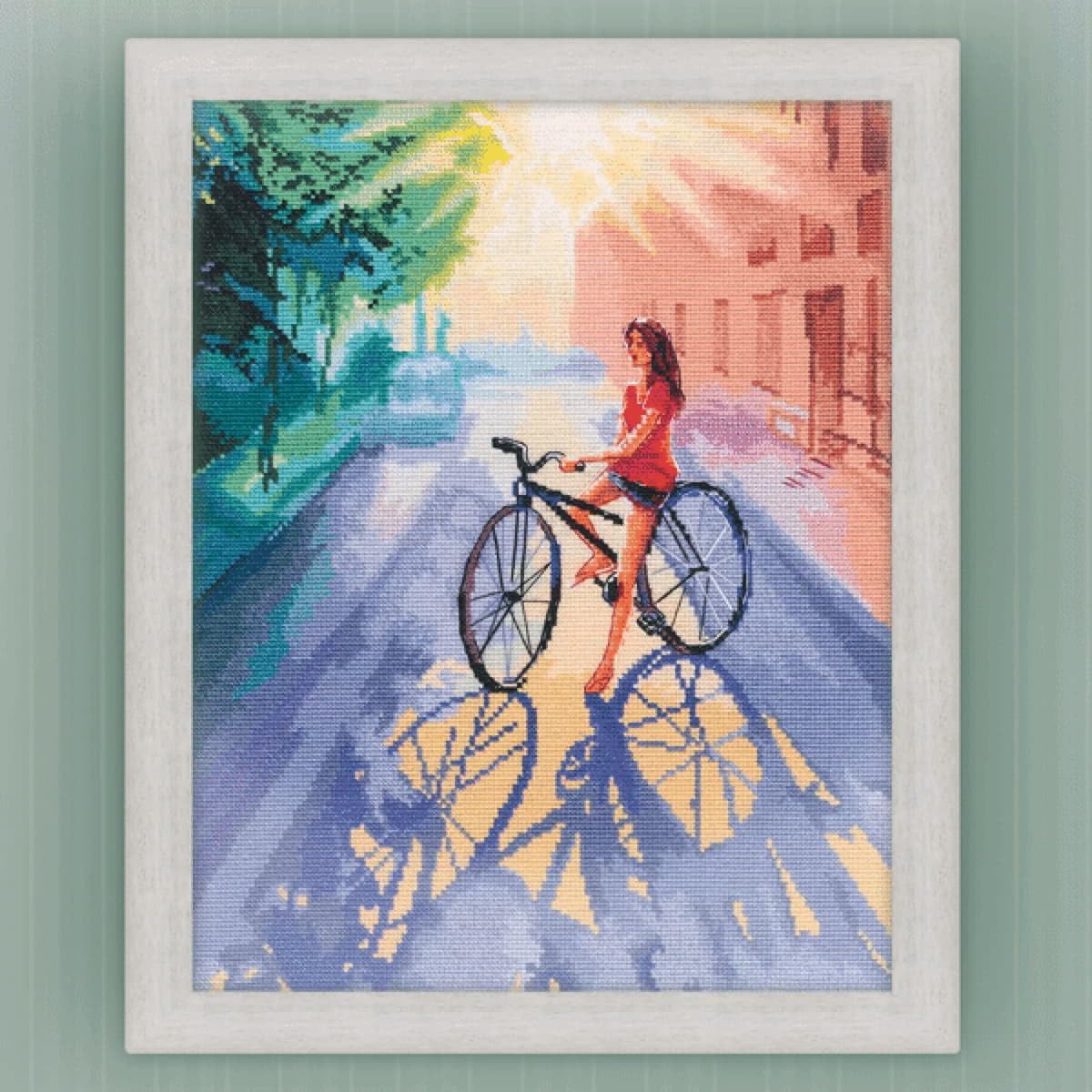 RTO Counted Cross Stitch kit Summer, Don´t go!, 23,5x30cm, DIY