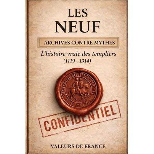 LES NEUF: L'HISTOIRE VRAIE DES TEMPLIERS 1119-1314