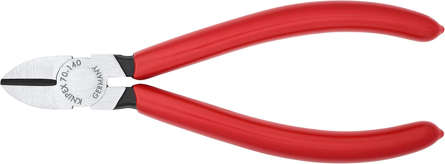 KNIPEX - 70 01 140 Tools - Diagonal Cutters (7001140), Red