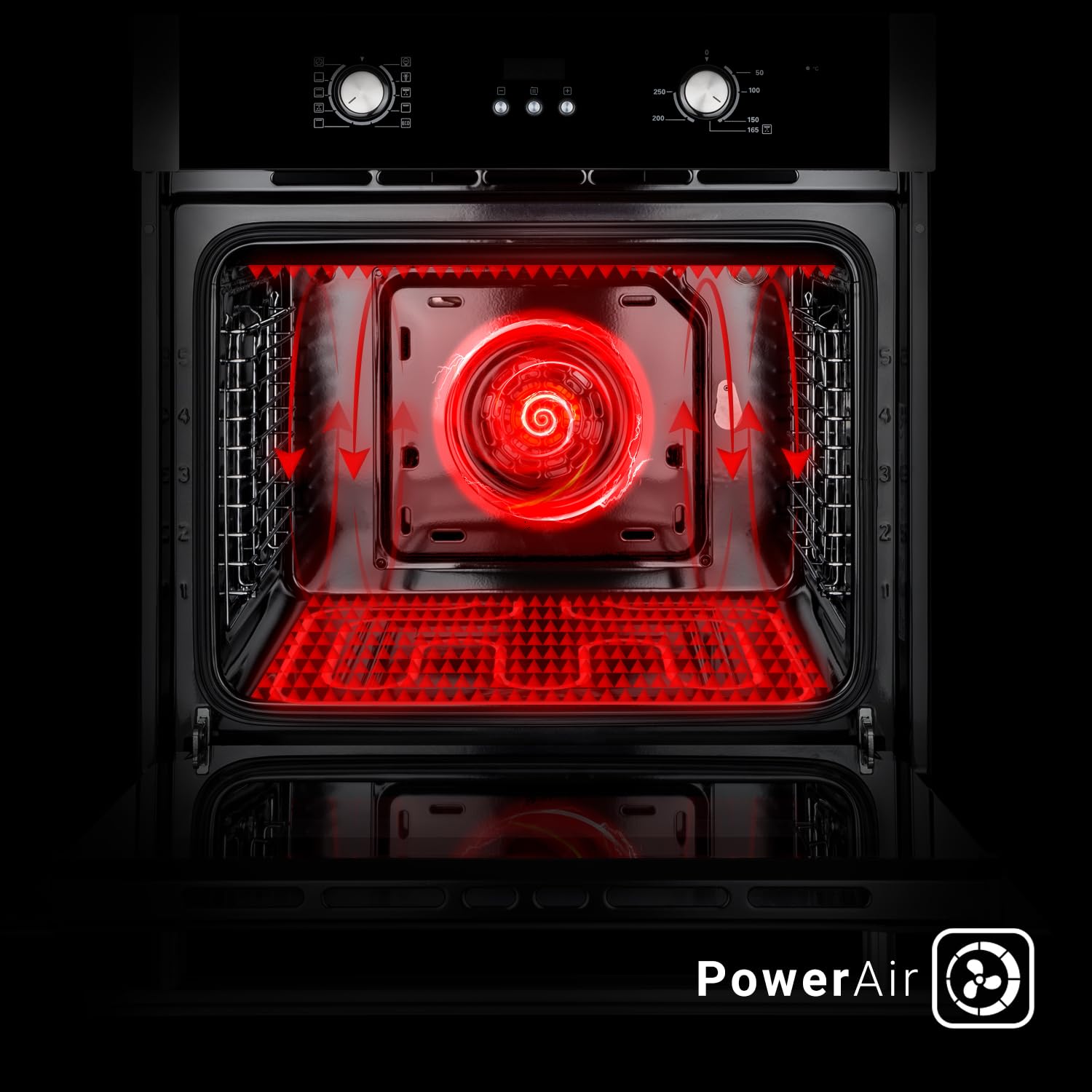 KKT KOLBE Set de cocina autosuficiente | 60 cm horno empotrado BO8805SS | 59 cm placa de cocción CH5900RL | parrilla | aire caliente | temporizador automático | cristal de protección térmica |