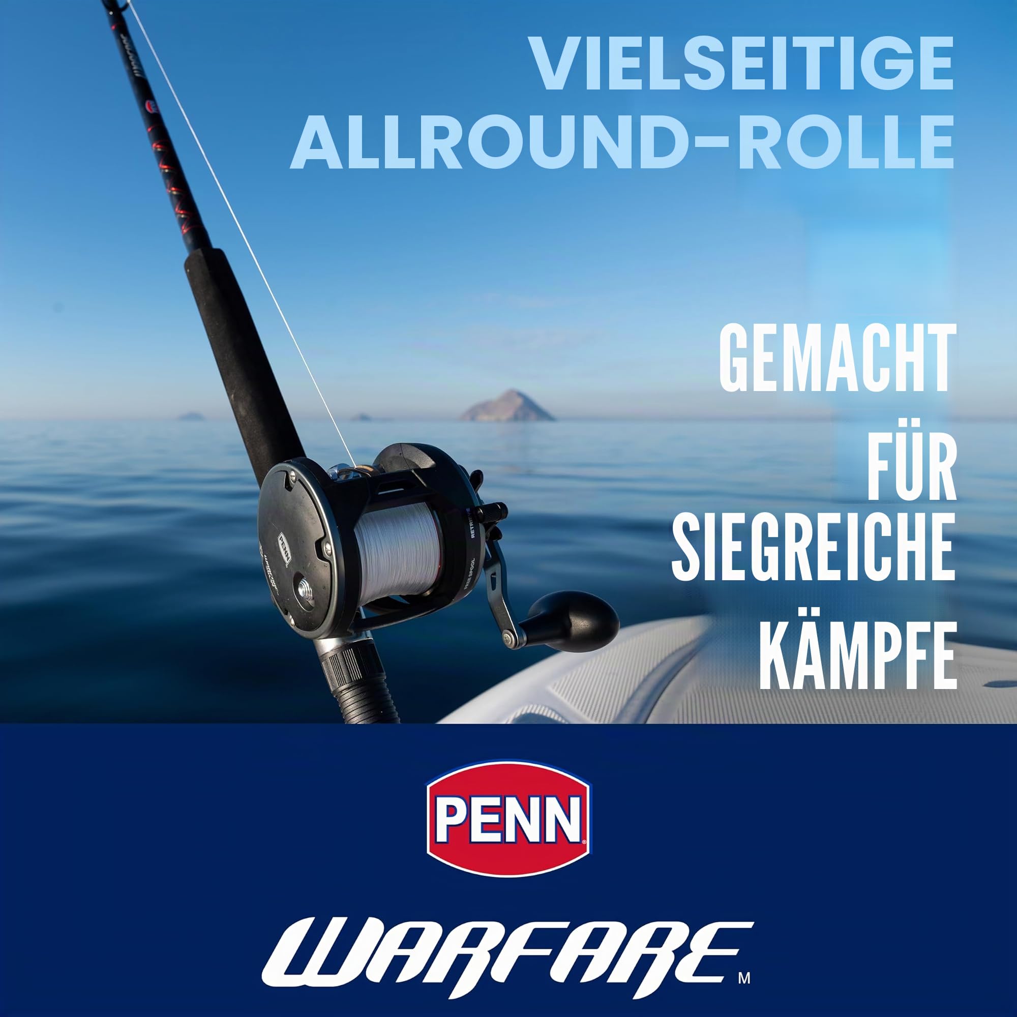 Penn Warfare Level Wind konventionelle Angelrolle