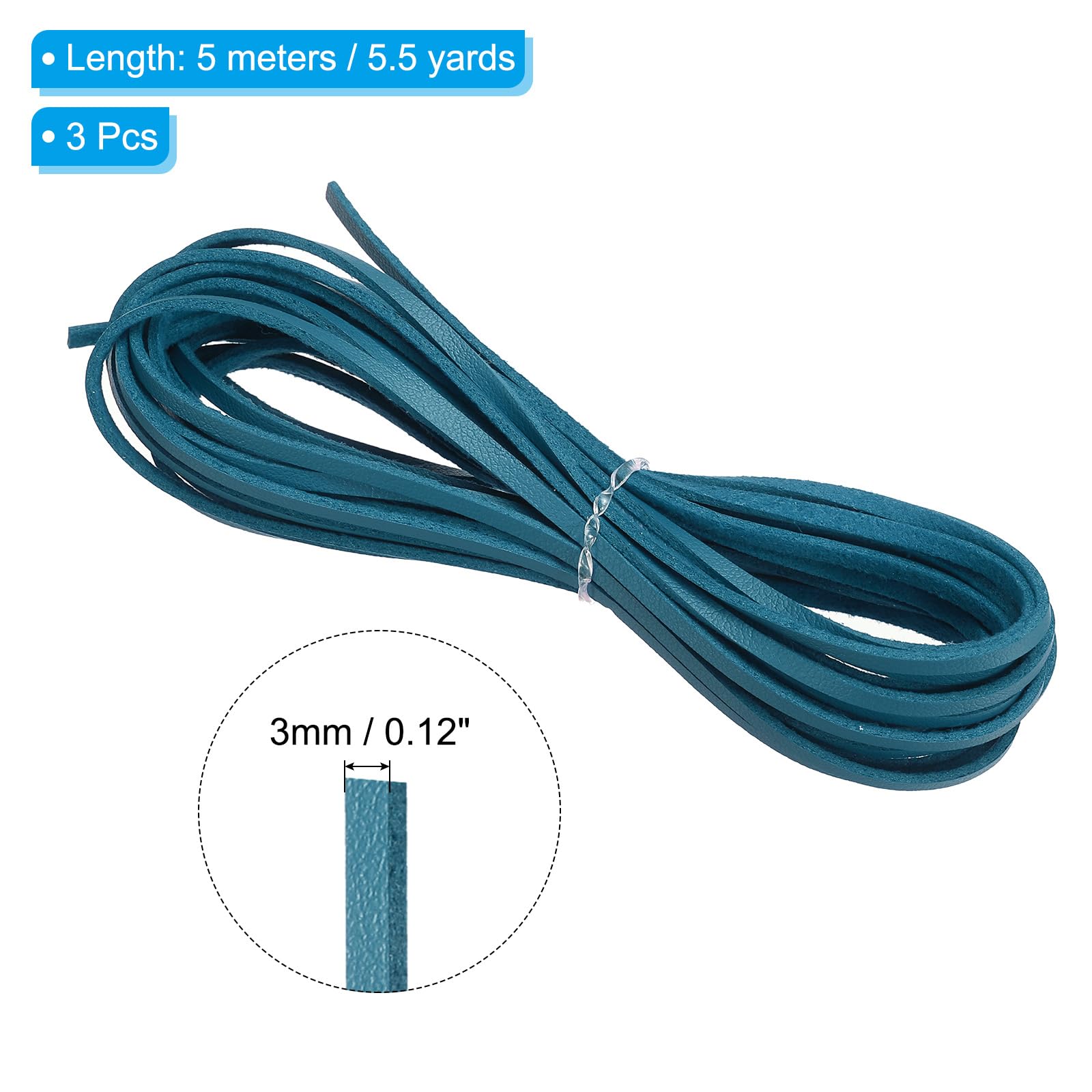PATIKIL Faux Suede Leather Cord - Image 2