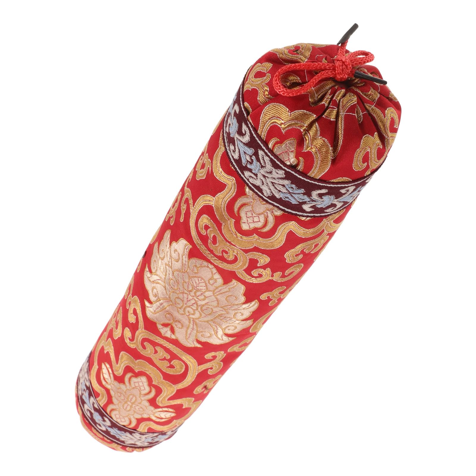 Taie d'oreiller chinoise rouge pour sublimer votre mobilier en bois de salon