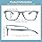 BONCAMOR 2 Pack Progressive Multifocus Reading Glasses Men and Women Computer Blue Light Blocking Anti Eyestrain Readers (Blue Brown, 2.0