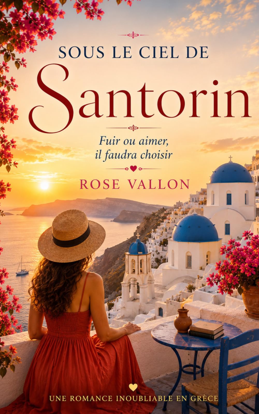 Sous le ciel de Santorin: Quand un été en Grèce bouleverse deux destinées.