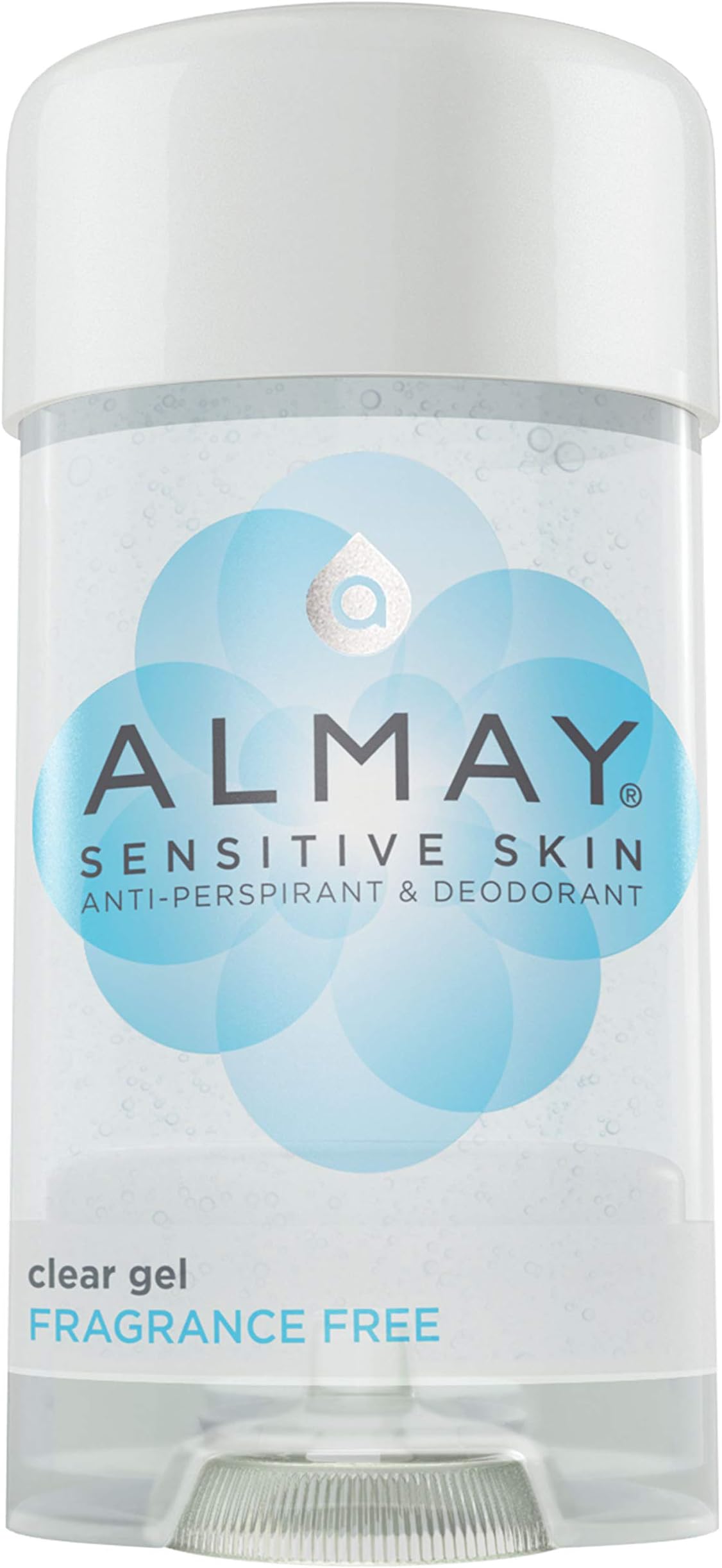 Sensitive skin Clear Gel, Anti-Perspirant & Deodorant, Fragrance Free, 2.25-Ounce Stick (Pack of 6)