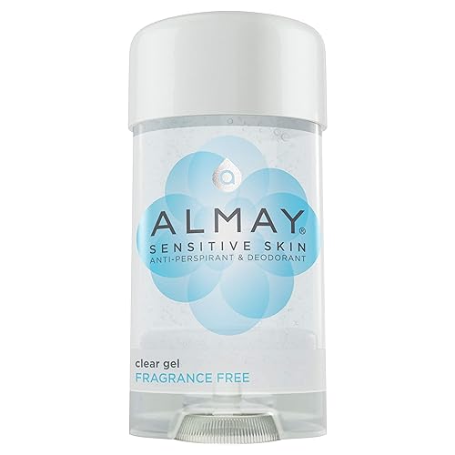 Almay Desodorante antitranspirante en gel transparente sin perfume barra de 225 onzas Almay Desodorante antitranspirante en gel transparente sin perfume barra de 225 onzas