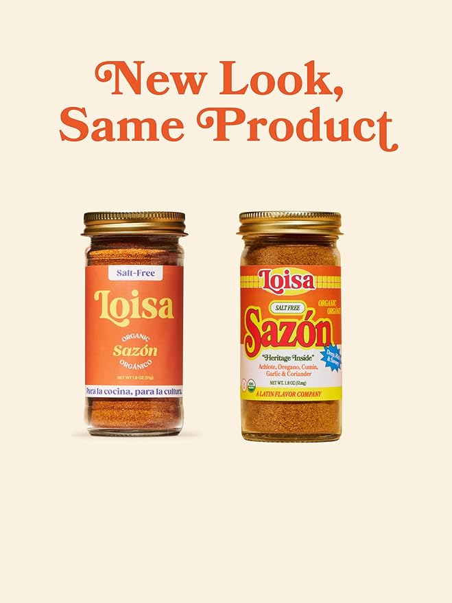 Loisa Seasoning Orgánico Sazón Sin Sal 2 Paq 2.9oz miniatura 5