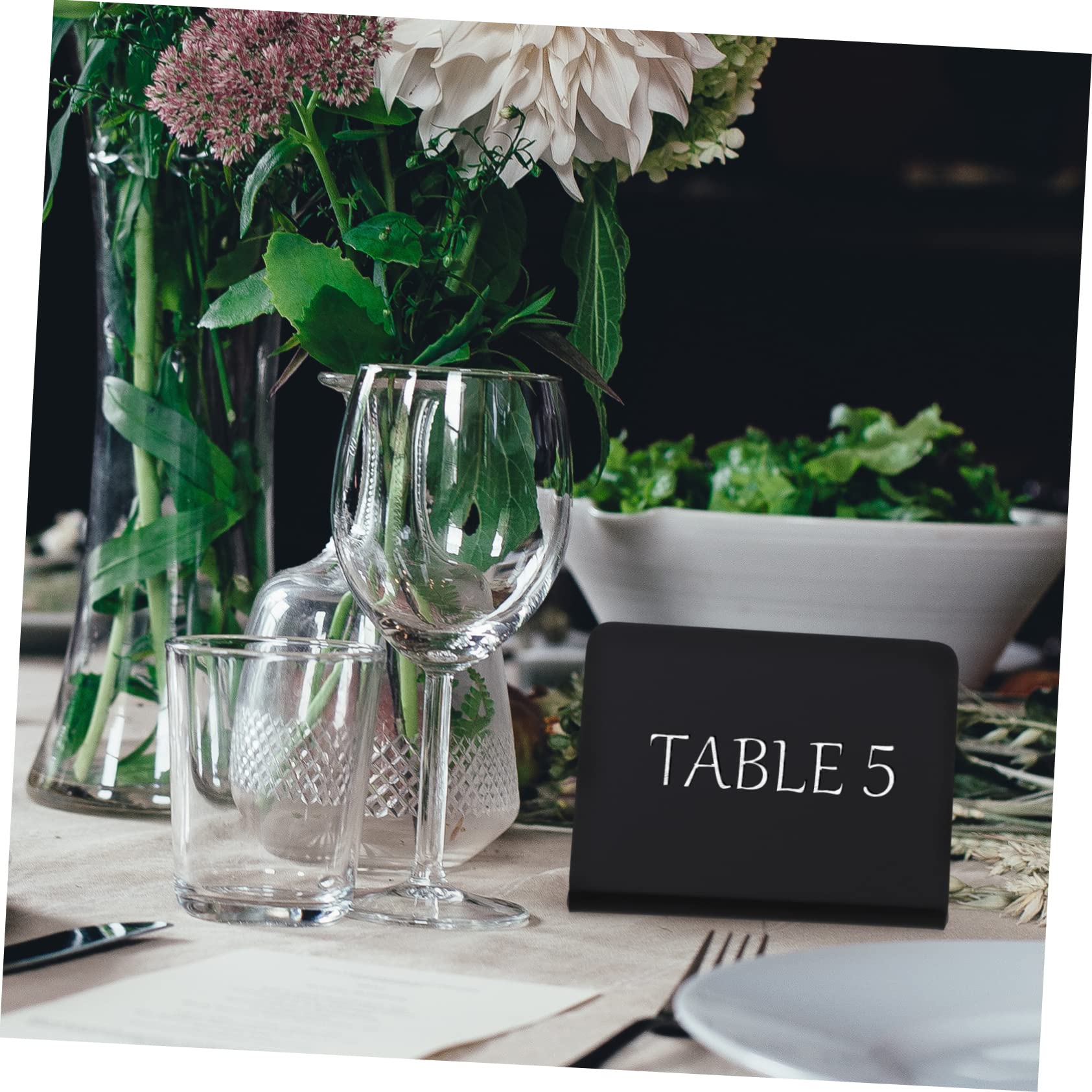 MAGICLULU 36piezas Tablero De Escritura Acrílico Reutilizable De Para Bodas y Carteles De Tiza Para Menú y Mensajes