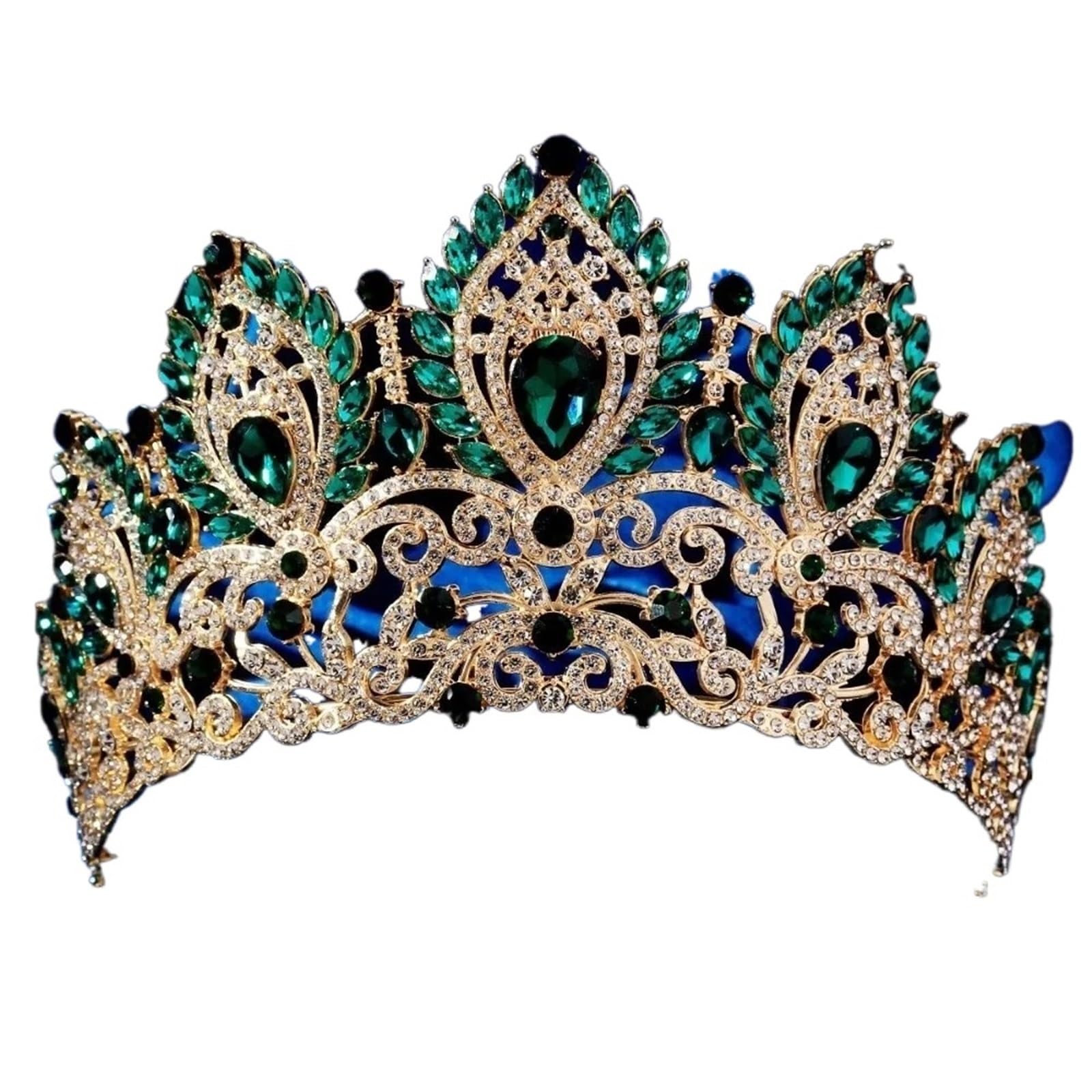 Tiara nuziale principessa Copricapo elegante Corona regina Per donna