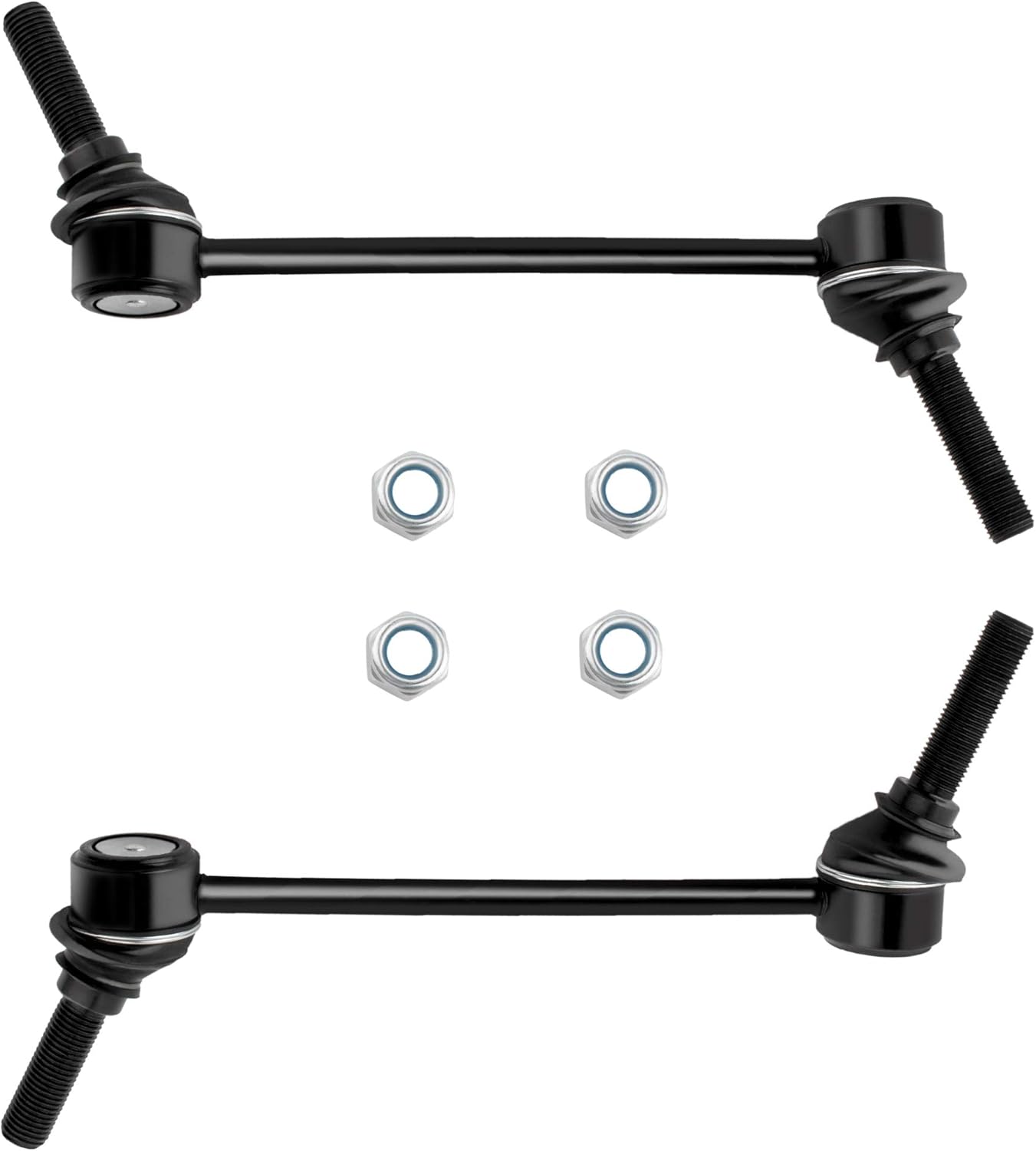 K80496 Front Stabilizer Sway Bar End Links Left & Right for Mercedes-Benz GL320 GL350 GL450 GL550 ML320 ML350 ML450 ML500 ML550 ML63 AMG R320 R350 2007-2012, 1643201332 1643202132, Pack of 2