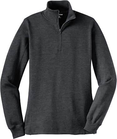 SPORT-TEK Womens Quarter Zip Sweatshirt