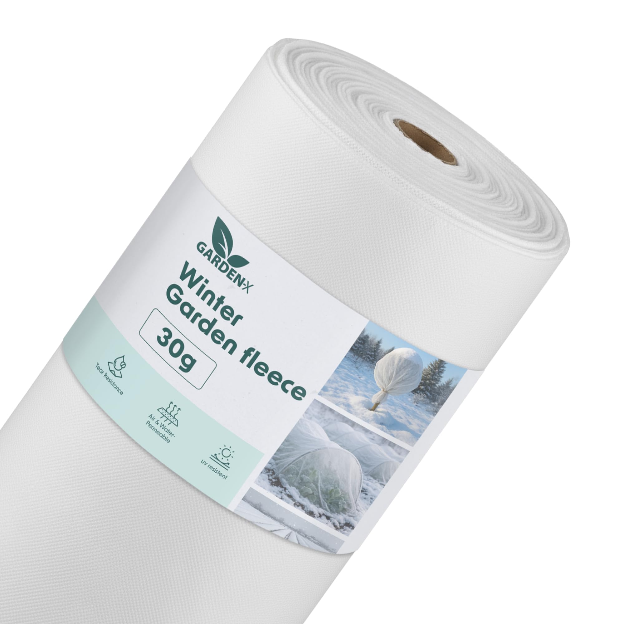 GARDENIX Winter Fleece for Plants Frost Protection Fleece 30 g/m² Garden Fleece 1.1 x 100 m (110 m²) Winter Protection Fleece Plant Fleece Plant Protection Fleece