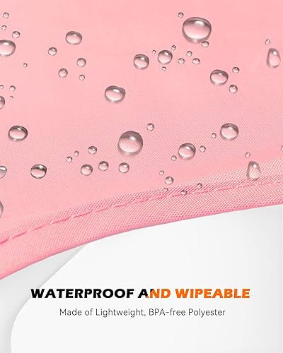 Miniatura 6 de Delantal de arte para niños, delantal impermeable con bolsillo para niños, delantales de pintura de artistas con manga larga