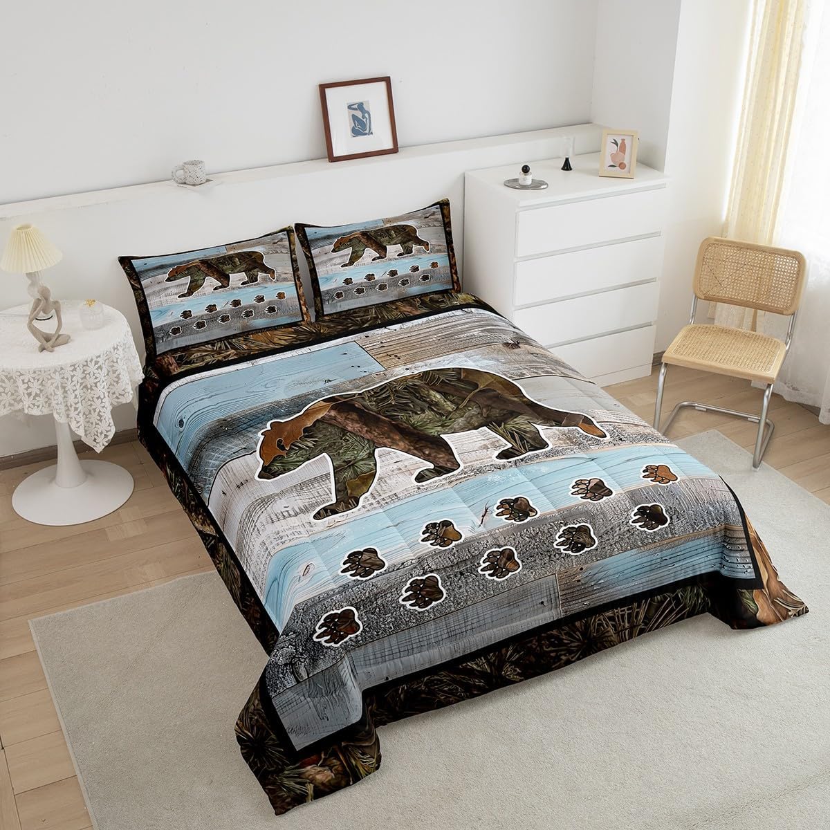 Review do Conjunto de Edredom Infantil Urso Rústico: Testado por 7 dias