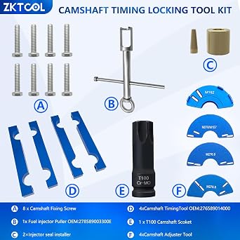 ZKTOOL Engine Alignment Locking Timing Tool Kit for Mercedes Benz