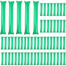 Inflatable Thunder Sticks, Cheer Sticks USA Flag Thunder Boom Sticks Patriotic Cheerleading Spirit Noise Makers Basketball Football 4th of July Basketball Football Events Dance Party Supplies