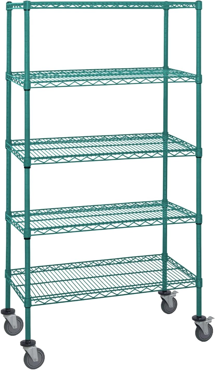 24X48X74 WIRE UNIT WITH SOLID BOTTOM STAINLESS