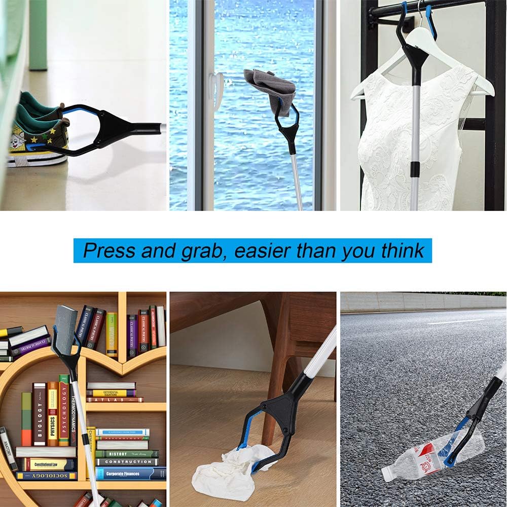 Best Cyber Monday 🔥 2 Pack - 32 Foldable Reacher Grabber Pickup Tool, Extender Gripper Tool, Long Handy Arm Assist Tool, Flexible Lightweight Mobility Aid Reaching Claw Trash Garbage Picker(Yellow) Exclusive Special 2 Pack - 32 Foldable Reacher Grabber Pickup Tool, Extender Gripper Tool, Long Handy Arm Assist Tool, Flexible Lightweight Mobility Aid Reaching Claw Trash Garbage Picker(Yellow)