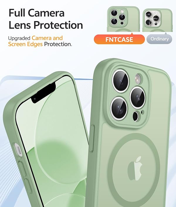 FNTCASE for iPhone 13 Pro Max Case, Fit for Magsafe, Full Camera Protection by FNTCASE - Used condition - Image 4