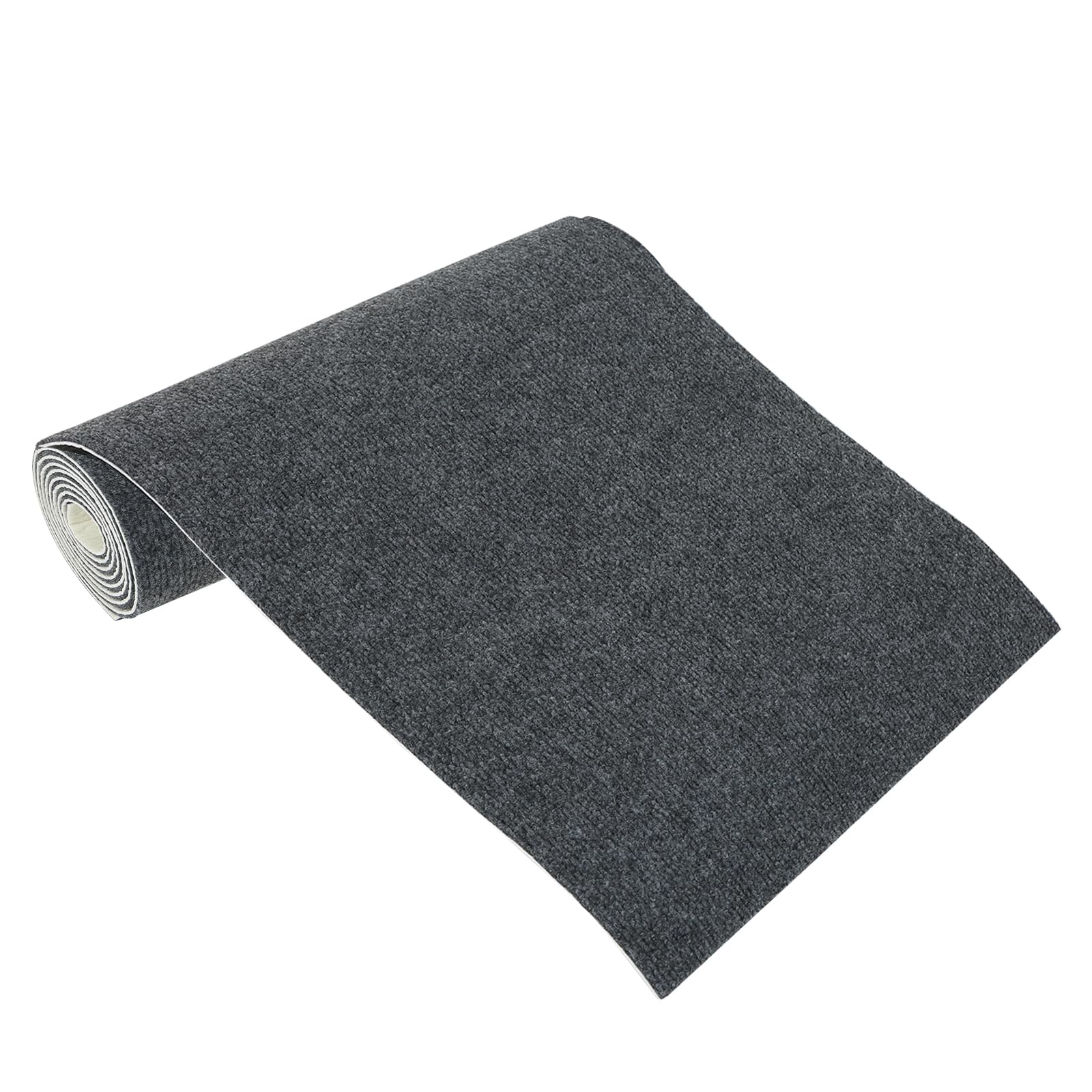 XLSBZ Dirt Trapper Indoor Door Mat,40x200cm Washable Entrance Rug Non-slip Waterproof Floor Mats Carpet for Front Back Door,Bedroom,Kitchen,Office (Dark Grey)