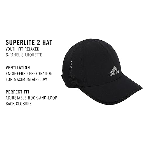 Miniatura 2 de Adidas Superlite - Gorra deportiva ajustable de ajuste relajado para entrenamiento