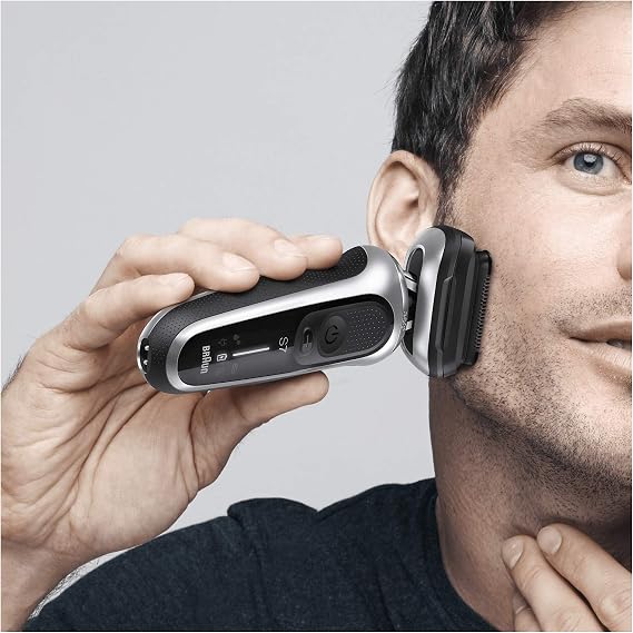 Braun EasyClick Stubble Beard Trimmer Attachment For New Generation Series 5, 6 and 7 Electric Shaver, With Four Different Stubble Lengths, Black