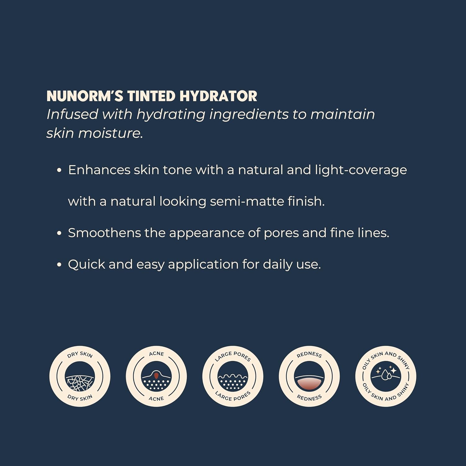 Men’s Tinted Moisturizer for Face - Waterbased Tinted Facial Hydrating Moisturizer with Lightweight & Buildable Coverage - Blurs Imperfections & Evens Skin Tone 07-Bronze