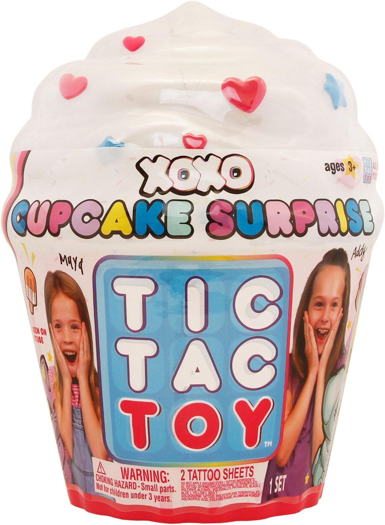 XOXO Cupcake Surprise | Mix & Match Fun and Cute Collectibles and Accessories | Great Toy & Gift for Girls