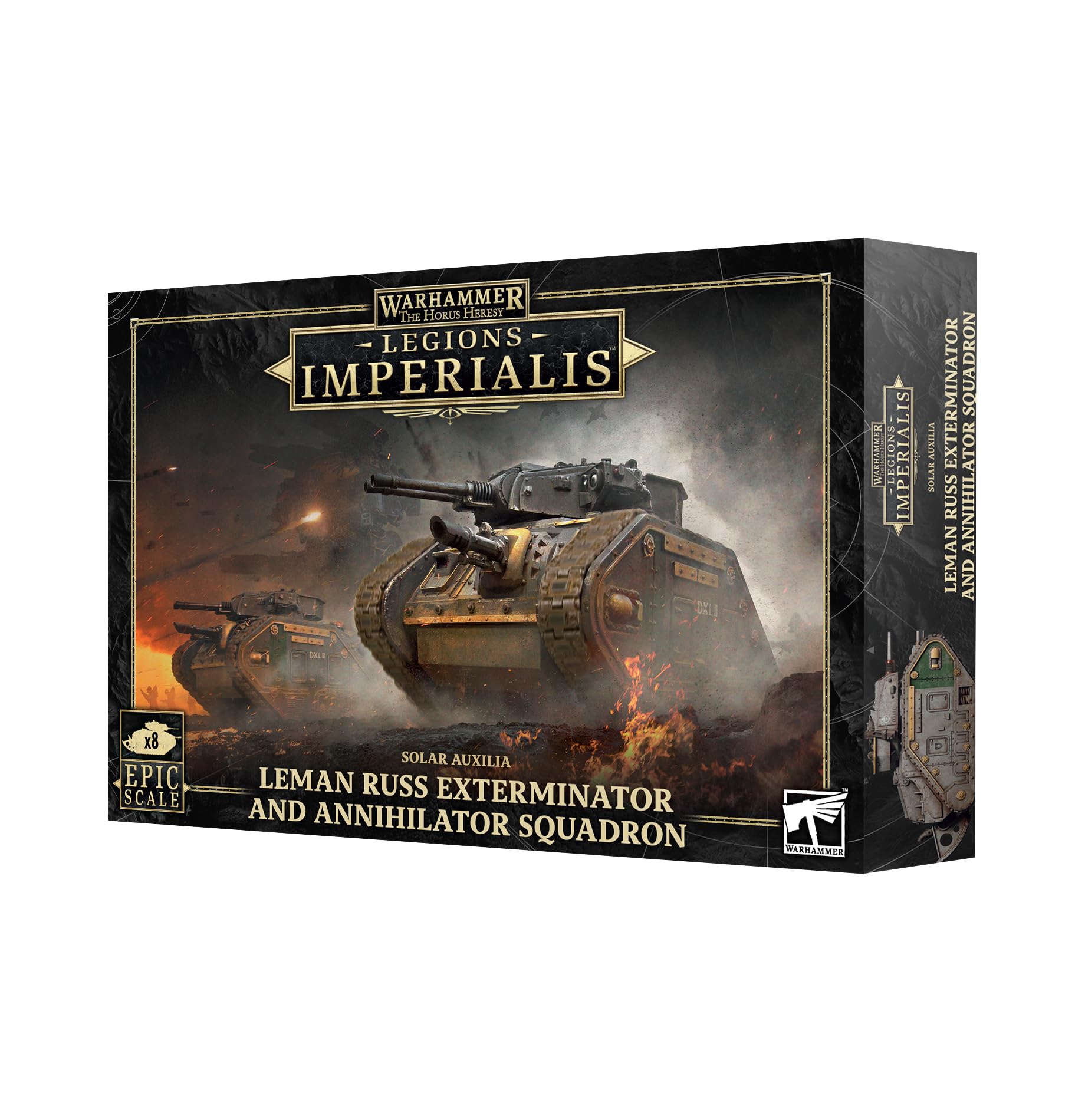 Games Workshop - Horus Heresy - Legions Imperalis: Leman Russ Exterminator and Annihilators Squadron [Epic Scale]