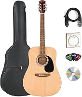 Vista 14 de Fender Squier - Guitarra acústica con juego de guardabarros