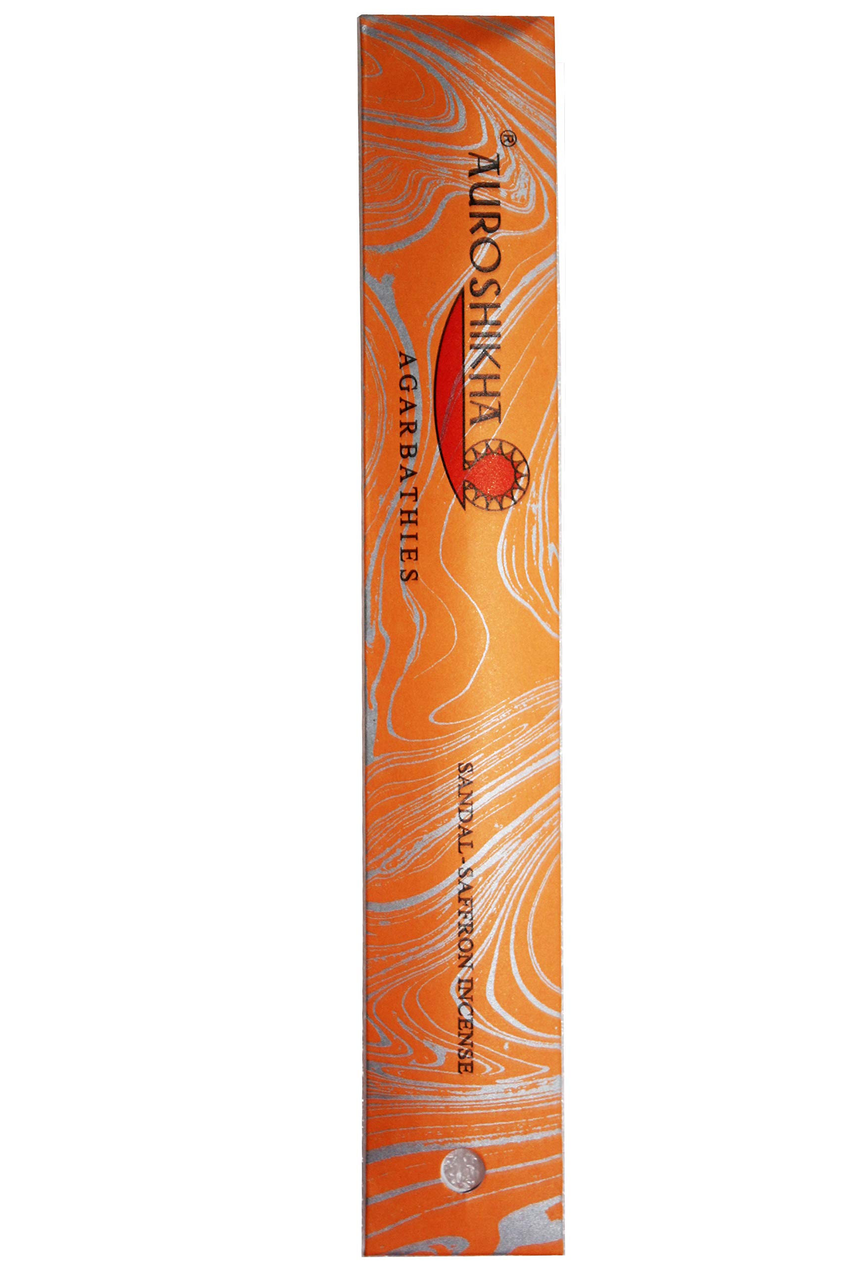 AuroshikhaIncense Joss Sticks 10 Gram Each Pack Incense Sticks (Sandal Saffron)