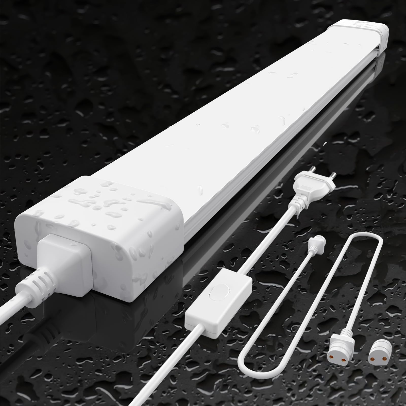 Amdelne Feuchtraumleuchte LED Neutralweiß 4000K