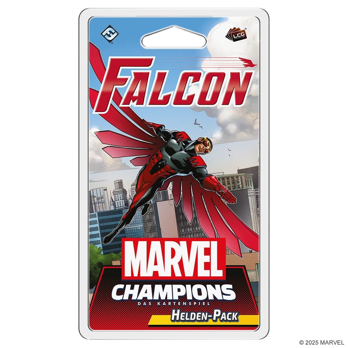 Fantasy Flight Games, Marvel Champions: The Card Game - Falcon, Hero Expansion, Expert Game, Card Game, 1-4 Players, From 12+ Years, 45-90 Minutes, German