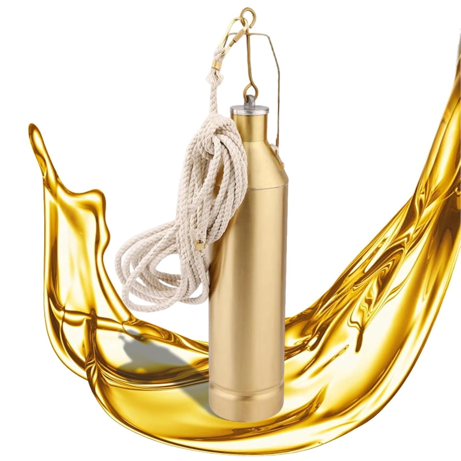 Échantillonneur de résine en cuivre de haute précision pour fluides en laboratoire