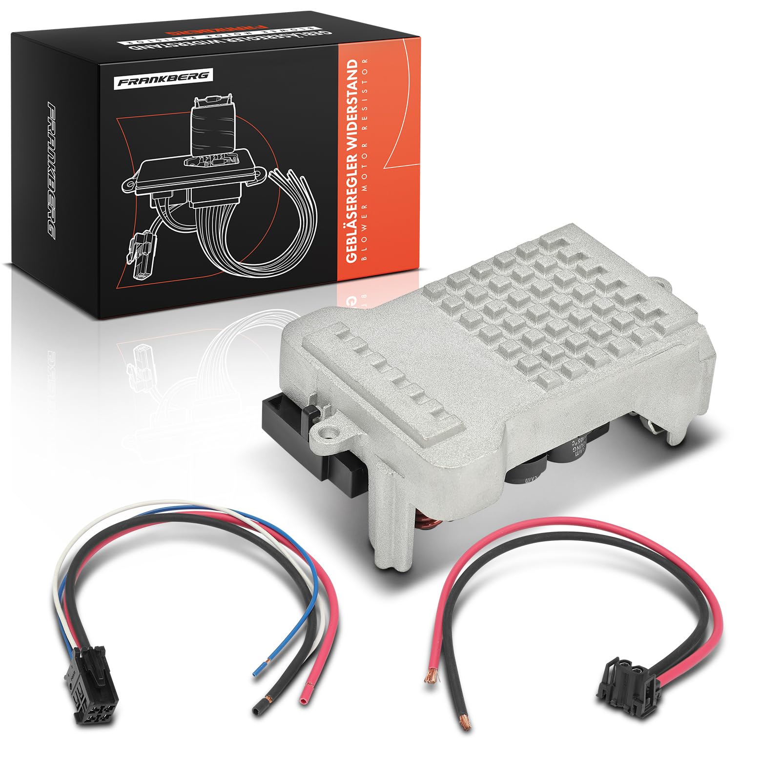 Frankberg Resistenza Ventola del Motore Compatibile con 57 W240 Classe C W203 Classe CLC CL203 CLK C209 CLK Cabriolet A209 Classe E W211 Classe G W463 Replace# 2038214058