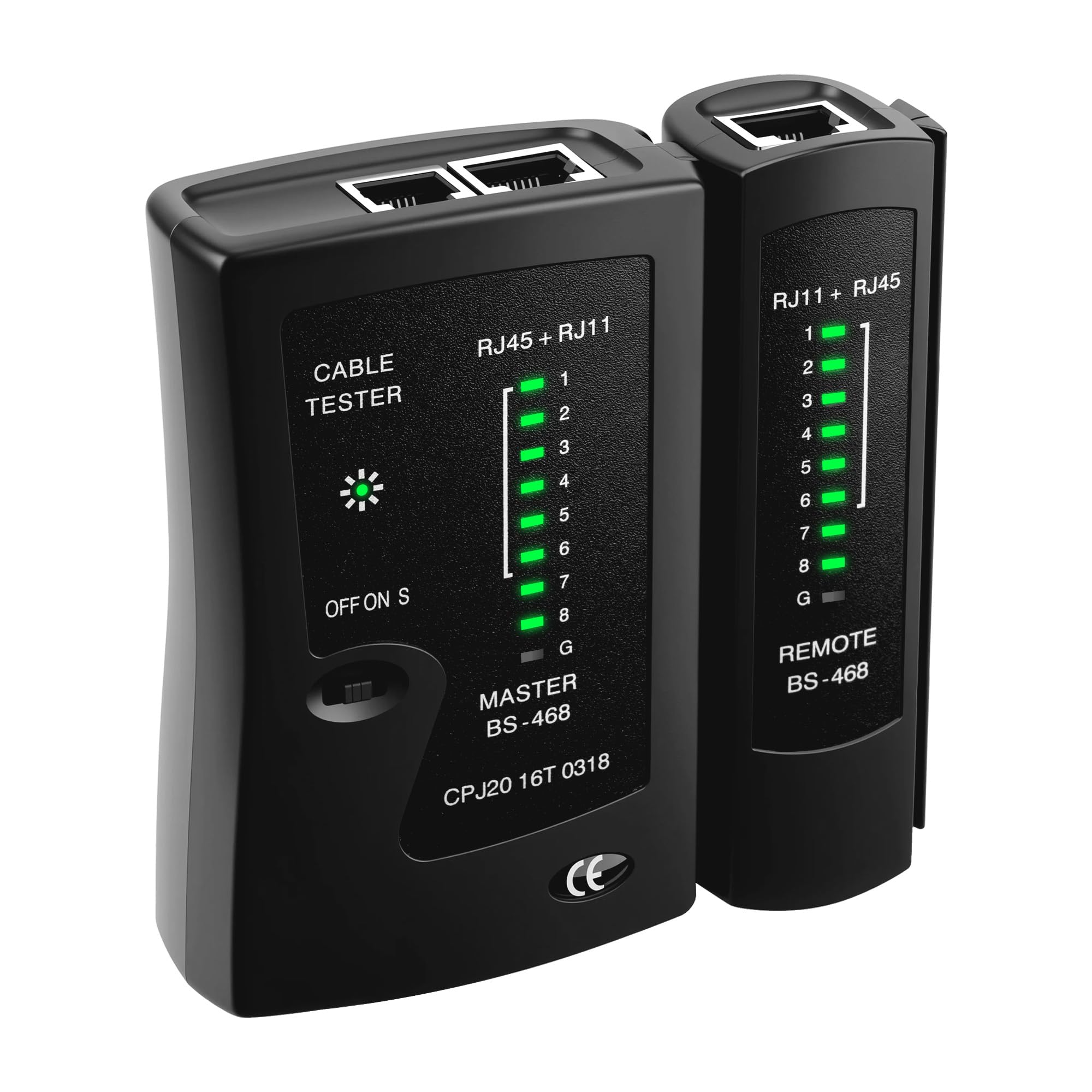 Ethernet Cable Tester - RJ45 & RJ11 Network Checker -1