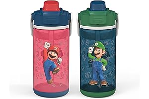 zak! designs Mario Bottle Set for Fun and Hydration