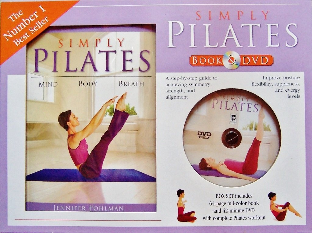 Simply Pilates Book & DVD Set [Paperback] jennifer pohlman