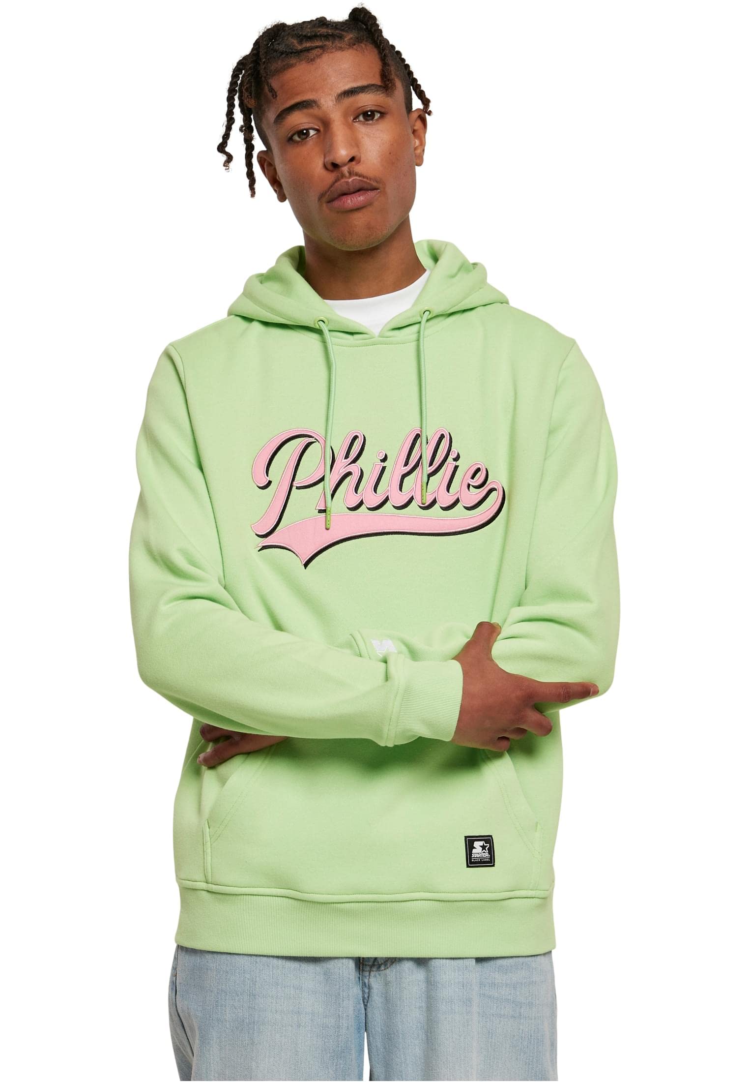 Starter Black Label Felpa Con Cappuccio Uomo Essential Oversize – Taglia M, Colore Nero