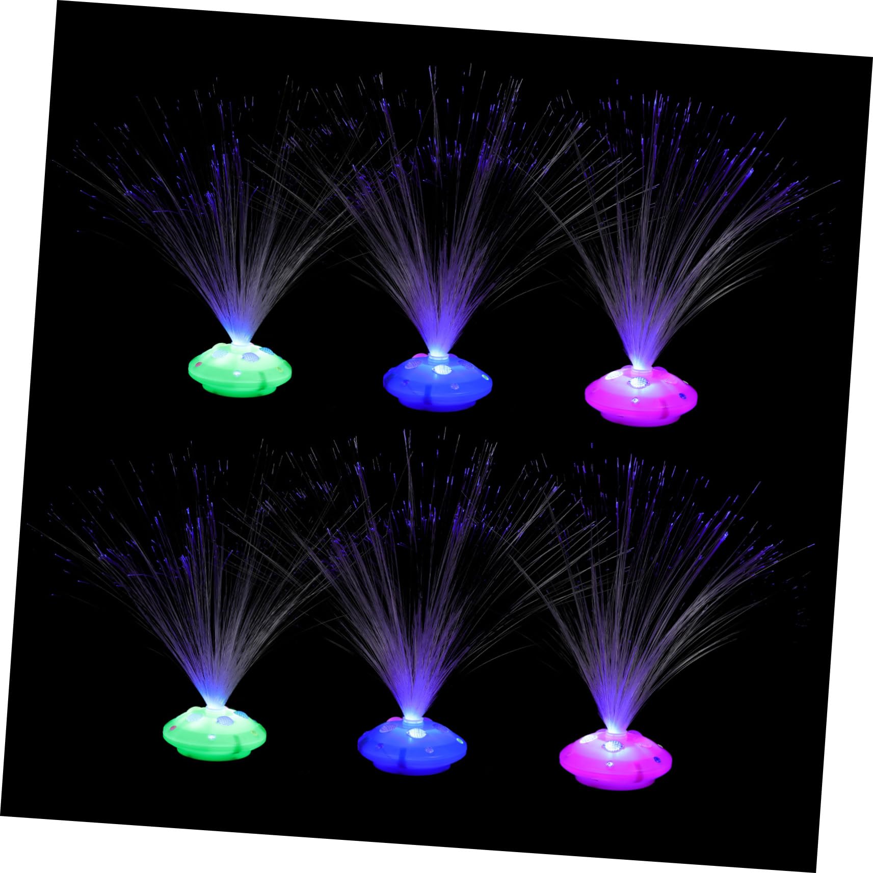 jojofuny Fiber Optic Table Lamp 1 Set of Stylish Lamp for Decor Excellent Illumination Random Color
