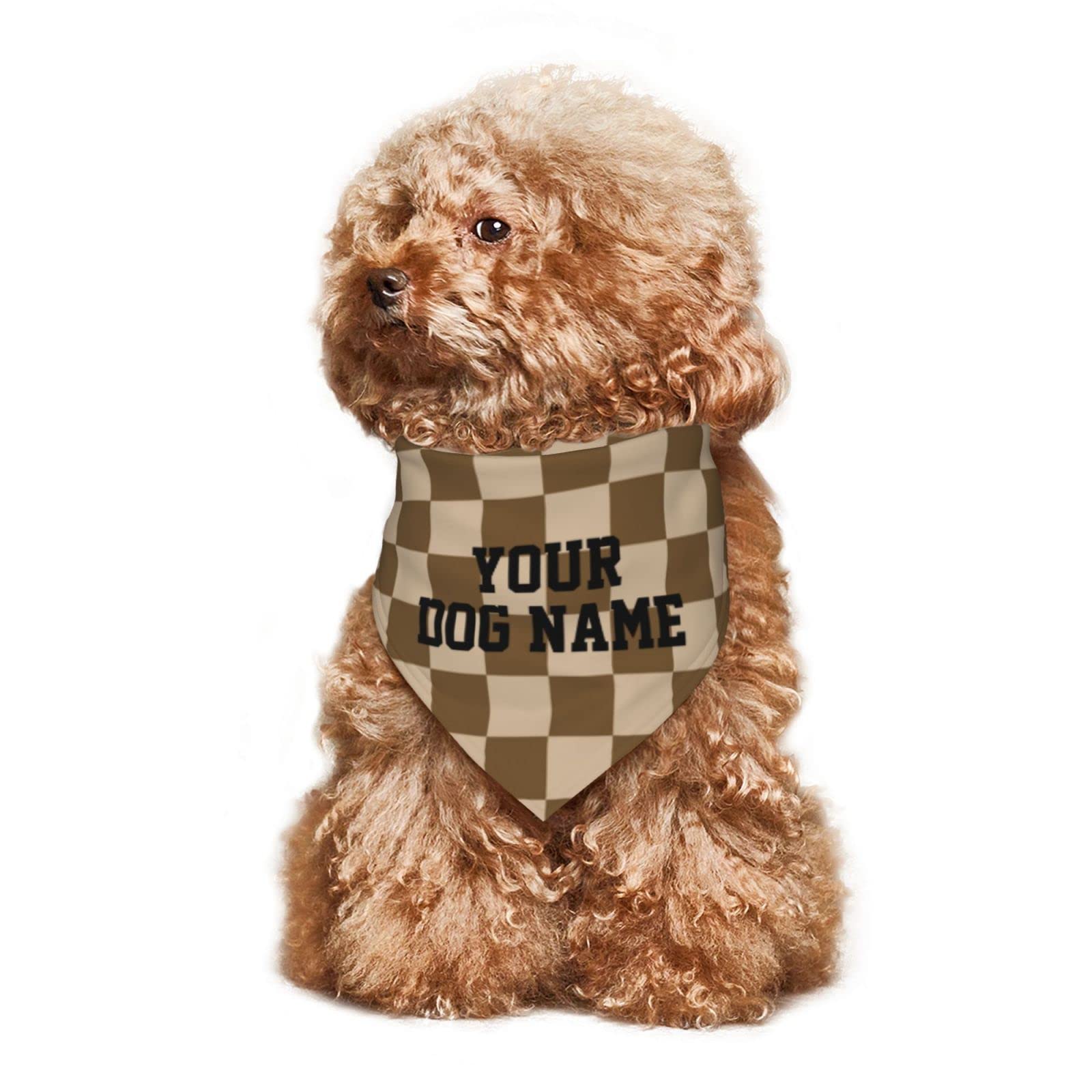 Personalized Dog Bandana with Your Pet Name Phone Address Custom Pet Bandanas Triangle Dog Party Scarfs Birthday Gift
