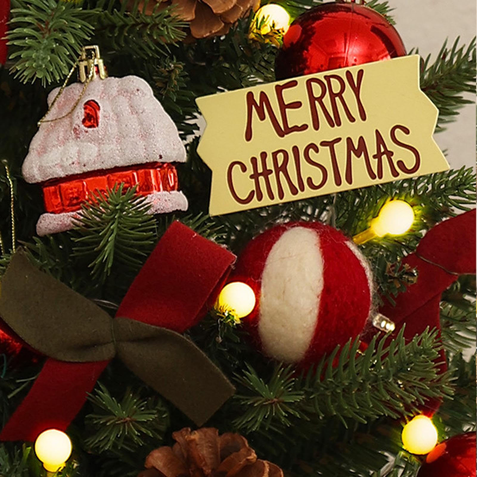 Mini Albero Di Natale Con E Pigne