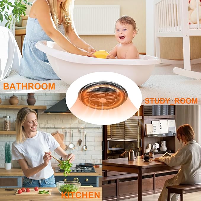 Calefactor Eléctrico de Techo Cerámico PTC 1250W miniatura 6