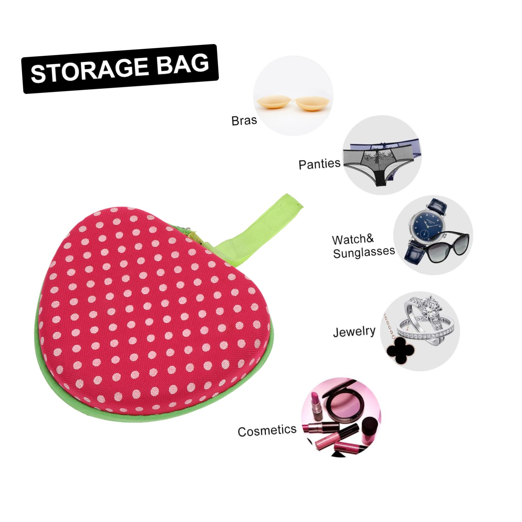 MAGICLULU Praktischer Reise Tasche aus Eva und Vliesstoff Einfacher Unsichtbarer Aufbewahrungsbeutel zum Schutz und Organisation Zuhause oder Unterwegs