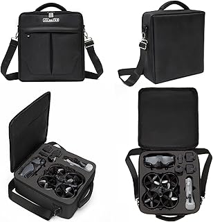NATEFEMIN 30 * 32mm Carrying Shoulder Bag Storage Case Shockproof Cover for DJI Avata Drone Accessory Part