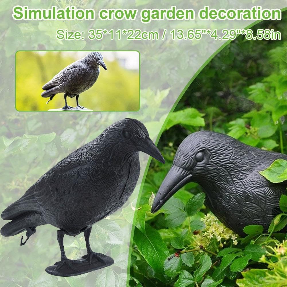 Amazon.co.jp: カラス 置物 鳥よけ 鳥撃退グッズ 鳩よけグッズ カラス